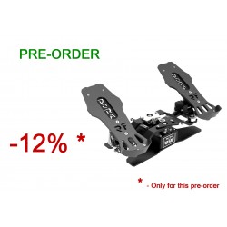 PRE-ORDER!!! RX Viper V3 Rudder Pedals (SILVER)