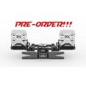 PRE-ORDER!!! RX Viper V3 Rudder Pedals (ALUMINIUM SILVER PEDALS PADS!!!)
