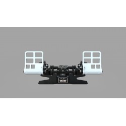 PRE-ORDER!!! RX Viper V3 Rudder Pedals (SILVER)