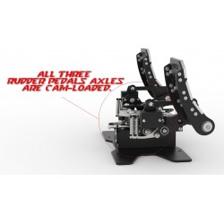 PRE-ORDER!!! RX Viper V3 Rudder Pedals (SILVER)
